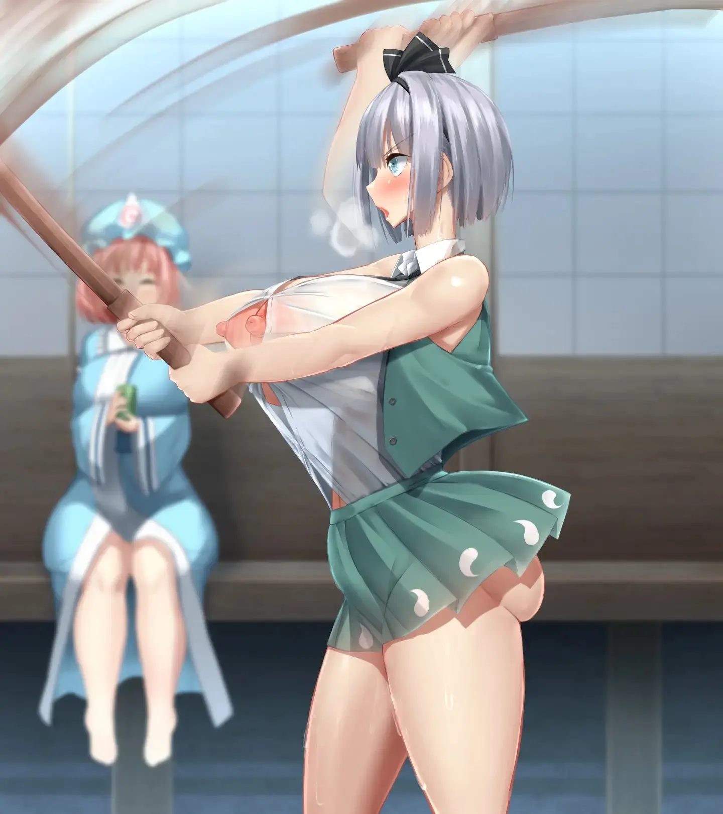 Youmu, Chinpo Senyou No Saya Ni Naru. | 요우무, 자지 전용 칼집이 되다.